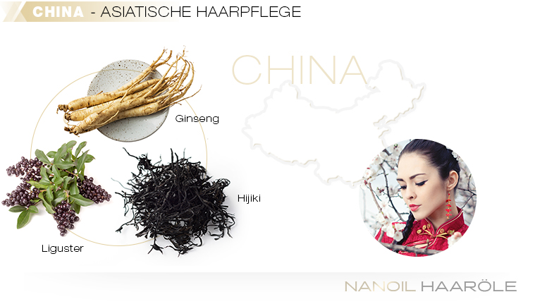 Asiatische Haarpflege – China