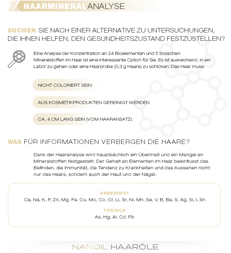 Haarmineralanalyse